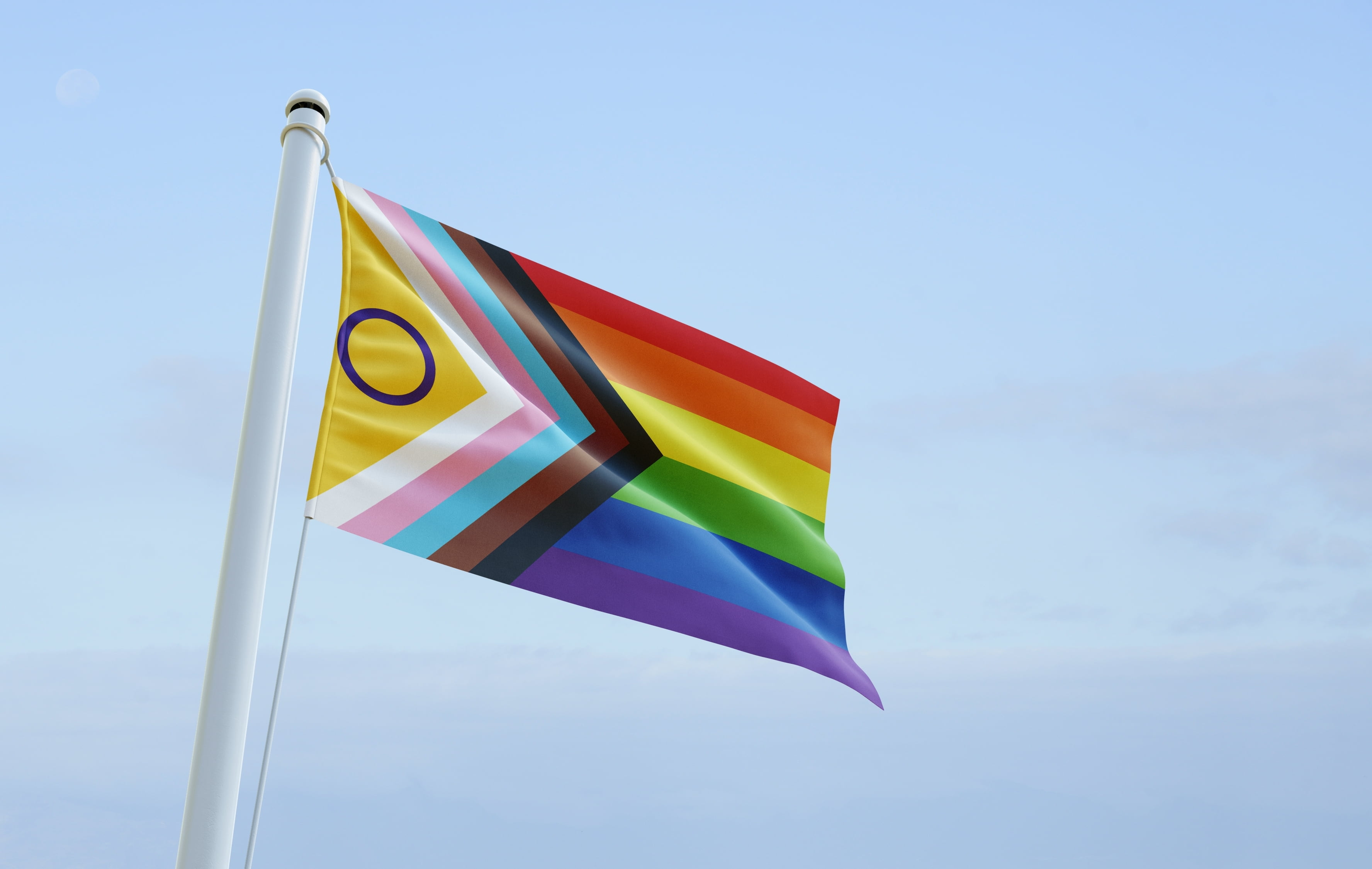 Progress pride flag